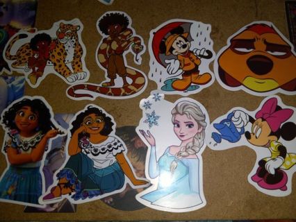 Cartoon 8 Cute new vinyl sticker no refunds regular mail only Very nice