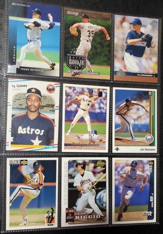 16 Astros Cards