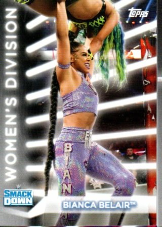 2021 Topps WWE Bianca Belair Roster Womens Division R-18