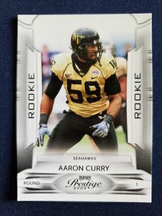 2009 Panini Prestige Rookie Aaron Curry