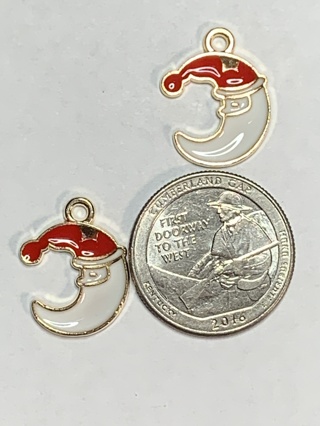 CHRISTMAS CHARMS~#14~SET OF 2 CHARMS~SET 2~FREE SHIPPING!