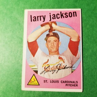 1959 - TOPPS BASEBALL CARD NO. 399 - LARRY JACKSON - CARDINALS