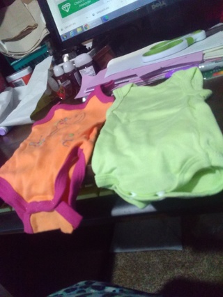 Set Of 2 Preemie Onesies