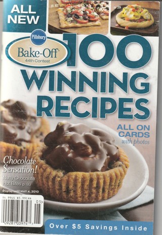 Soft Covered Recipe Book: Pillsbury: 100 Winning Recipes