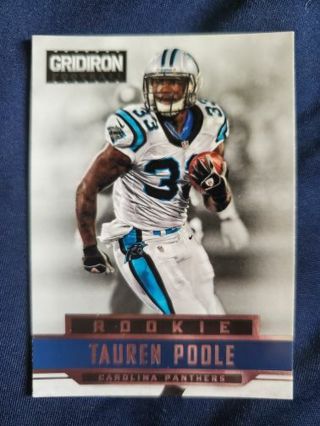 2012 Panini Gridiron Rookie Tauren Poole