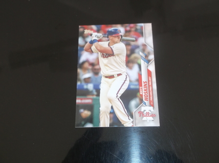 2020 Topps Series 2   Rhys Hoskins   card  #   687   Philadelphia Phillies