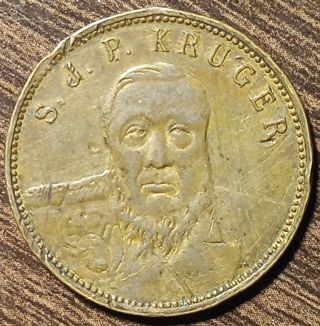 1899-1902 South Africa 2nd Boer War JP Kruger Commemorative Medal