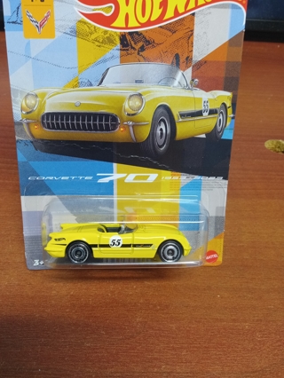 55 corvette hotwheels 