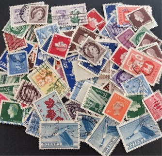 Canada stamp lot 