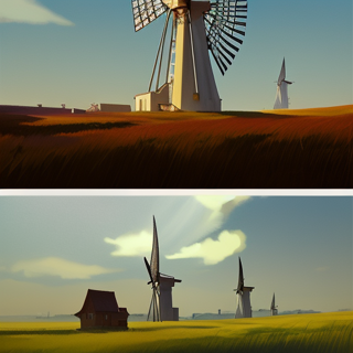 Listia Digital Collectible: Windmills