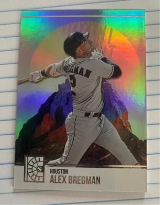 Alex Bregman 2022 Panini Capstone Summit Insert S-9 Houston Astros