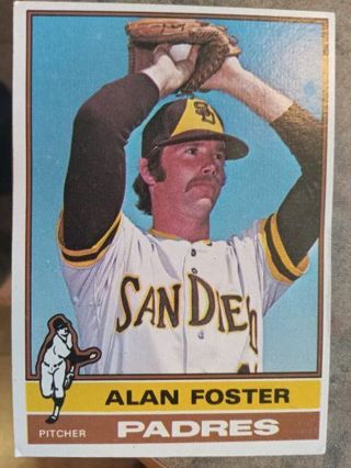 1976 TOPPS ALAN FOSTER SAN DIEGO PADRES BASEBALL CARD# 266