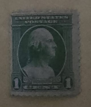 One Mint .01 Cent Washington US Postage Stamp