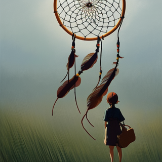 Listia Digital Collectible: Feathered Dream Catcher