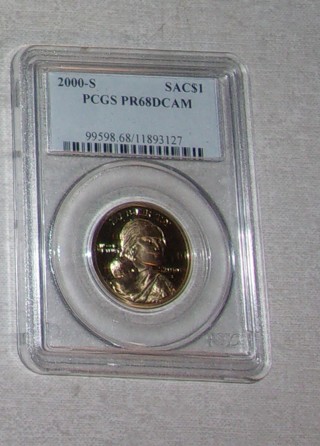 For russiangems Only  PCGS Trio Of Sacagawea Gold Dollars For russiangems Only 