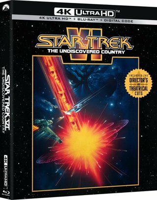 Star Trek VI: The Undiscovered Country (Digital 4K UHD Download Code Only) *William Shatner* Sci-Fi