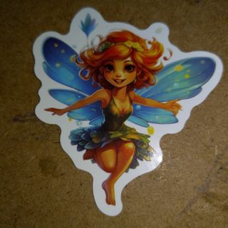 Fairy Cute 1⃣ new vinyl sticker no refunds regular mail only Very nice these are all nice