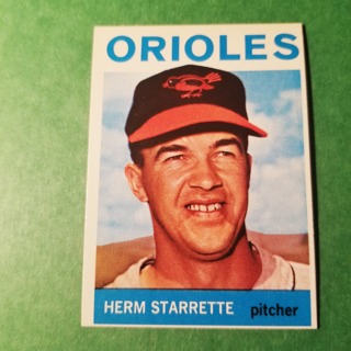1964 - TOPPS BASEBALL CARD NO.239 - HERM STARRETTE - ORIOLES