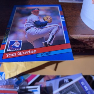 1991 donruss Tom glavine baseball card 