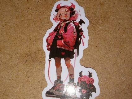 Anime one vinyl sticker no refunds regular mail only Very nice quality!