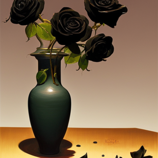 Listia Digital Collectible: Pretty Black Roses