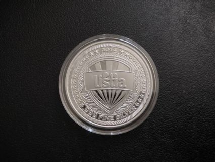 VERY RARE LIMITED EDITION L.I.S.T.I.A. 2014 1 OZ SILVER COIN