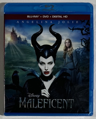 Disney Maleficent (2014) Blu-ray + DVD + Digital HD Combo 2-Disc Set Movie - New Sealed