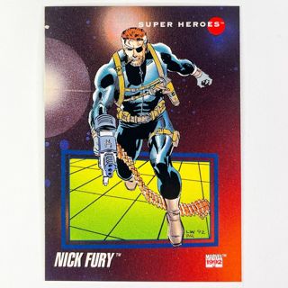 Marvel 1992 - Nick Fury #40 - Impel Marvel Universe Series 3 Trading Card