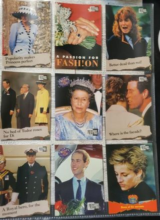 18 Royal Family 1993 Cards!