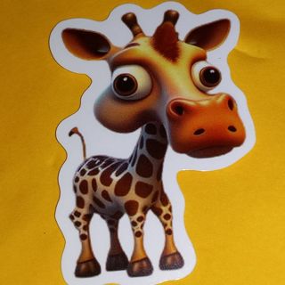 New Cute one vinyl sticker no refunds regular mail only Very nice quality!