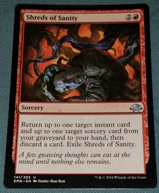 MTG ✨ Shreds of Sanity - (U) 141/205 Eldritch Moon (EMN) ✨ Magic the Gathering (2016)