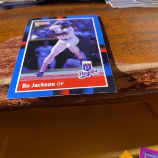 1988 donruss bo Jackson baseball card 