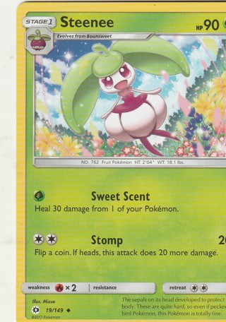 Pokemon Card: Steenee