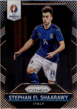 2016 Panini Prizm Soccer UEFA Euro '16 #95 Stephan El Shaarawy Italy Soccer Card