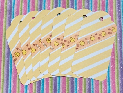 Repurposed kawaii Gift Tags 