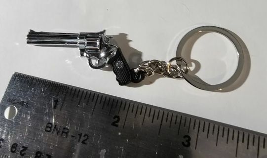 Mini PUBG Python 357 Revolver Keychain