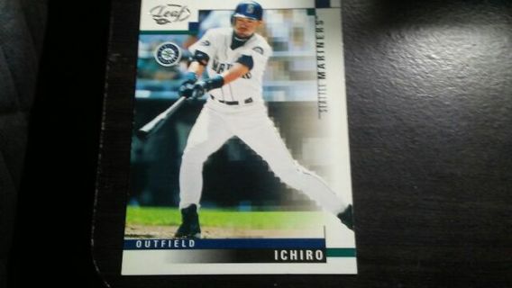 2003 LEAF ICHIRO SEATTLE MARINERS BASEBALL CARD# 95