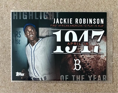 Jackie Robinson insert