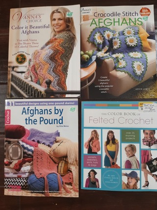 4 Crochet Books