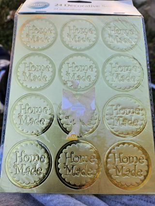 Gold seal stickers