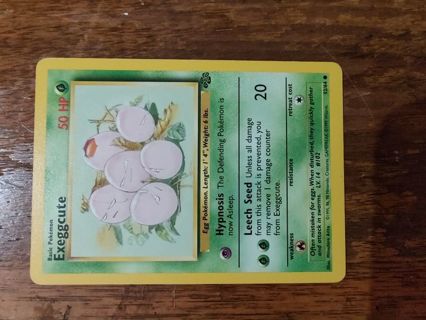 Pokemon Jungle Set Exeggcute 52/64 #6