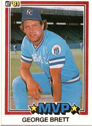 1981 Donruss George Brett #491