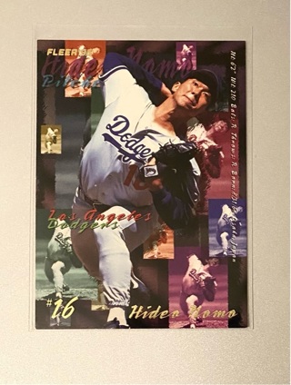 Hideo Nomo rookie card