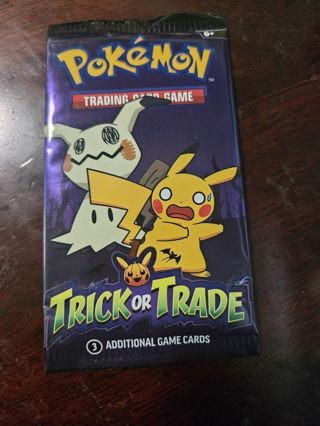 2023 pokemon trick or trade cards. 3 card .pk