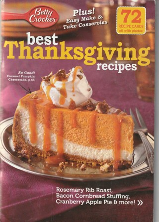 Soft Covered Recipe Book: Betty Crocker: Best Thanksgiving 