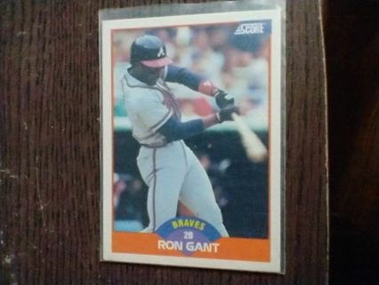 Ron Gant Braves 89 Score