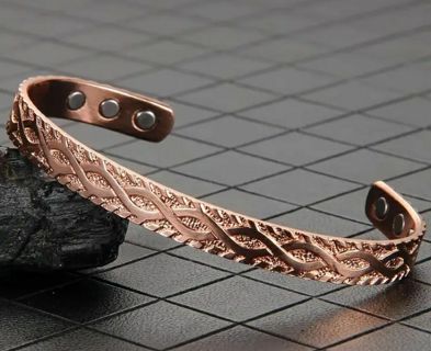 Magnetic Copper Cuff Bracelet ~ 99.99% Copper ~ New!