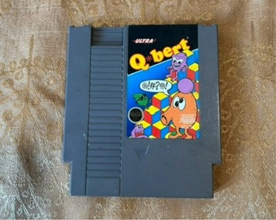 Nintendo Q*bert Cartridge Game