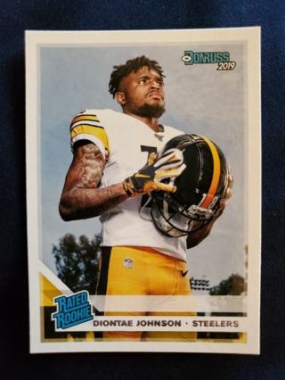 2019 Donruss Rated Rookie Diontae Johnson