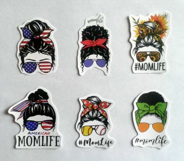 Six Mom Life Stickers #5